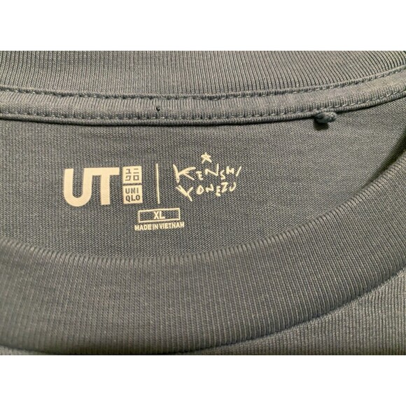 Uniqlo UT Kenshi Yonezu Stray Sheep Graphic Tee T-Shirt Men XL/L Blue Anime GUC - Picture 8 of 11
